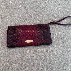 COPY - Brahmin snakeskin clutch